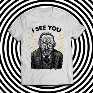 Hypnotized Third Eye I See You Art Tee
